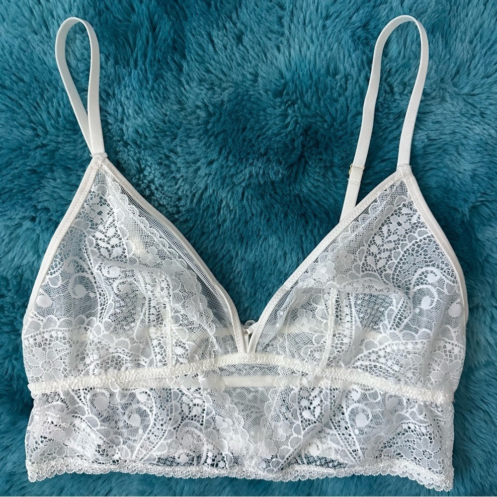 Aerie Elegant Lace Bralette Size M Women